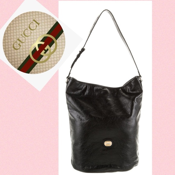 GUCCI BUCKET SHOULDER PURSE - Picture 16 of 16